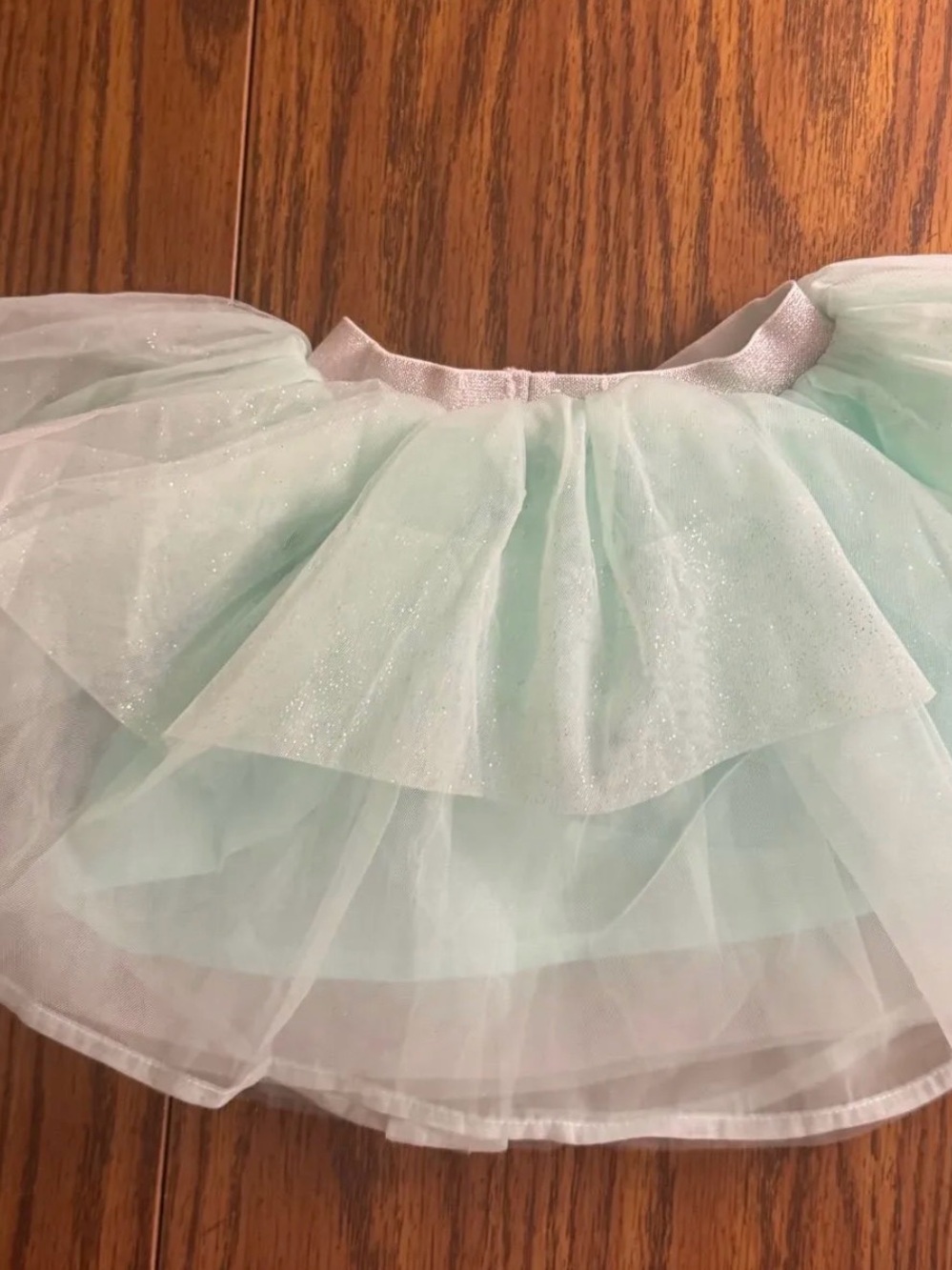 NWT Doe a Dear - Glitter Sparkle Tutu in Mint size 2 - Picture 4 of 8